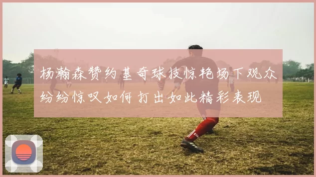 杨瀚森赞约基奇球技惊艳场下观众纷纷惊叹如何打出如此精彩表现