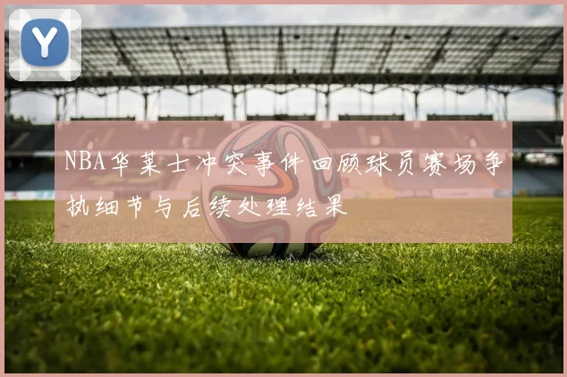 NBA华莱士冲突事件回顾球员赛场争执细节与后续处理结果
