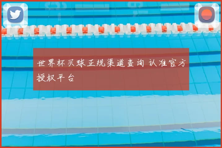 世界杯买球正规渠道查询 认准官方授权平台