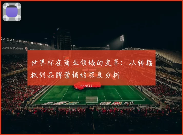 世界杯在商业领域的变革:从转播权到品牌营销的深度分析